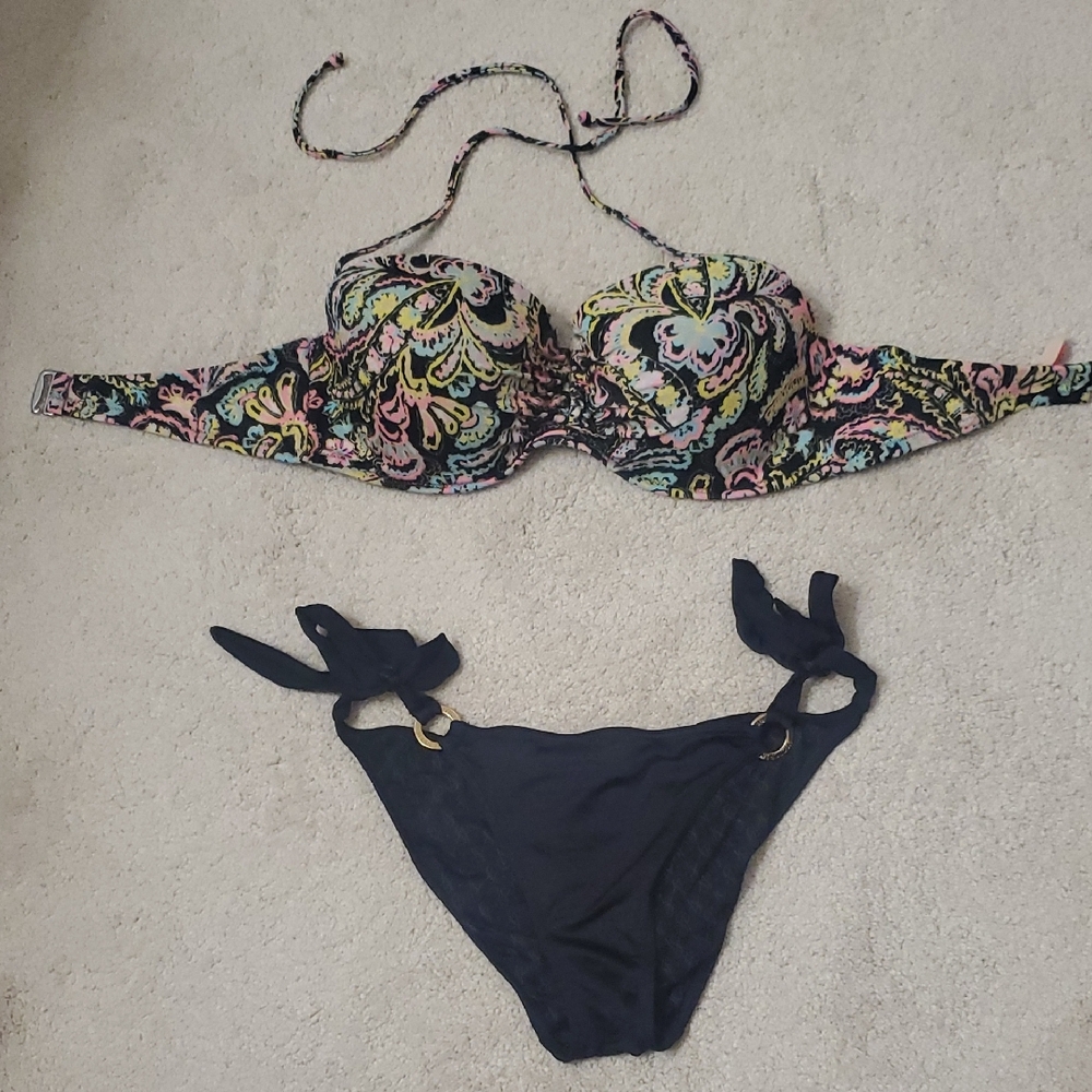 Victoria's Secret Colorful Paisley Bikini